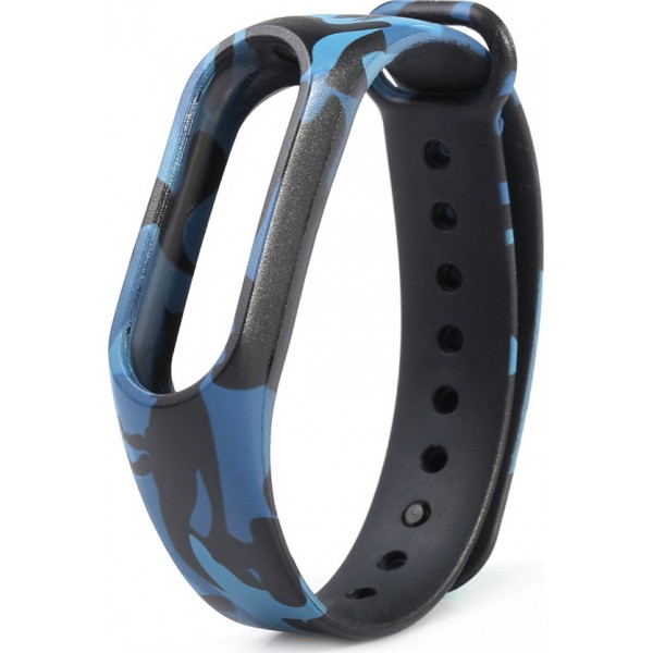 Λουράκι Σιλικόνης Army Blue (Mi Band 3/4)